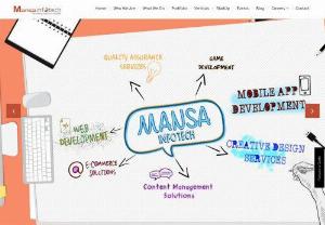 Mobile App Development Company Florida - MansaInfotech - Mansa InfoTech offers professional Web Design and Development Services which includes custom E-commerce websites, Mobile Apps, Software at reasonable prices.