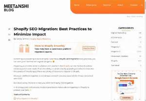 Navigating Shopify SEO Migration: Protecting Your Organic Progress - Thinking about migrating your online store to Shopify? Before you dive in, it's crucial to understand the significance of Shopify SEO migration best practices. These practices can safeguard the organic progress you've worked hard to achieve. Shopify SEO Migration is not just about moving your store; it's about preserving your digital footprint and ensuring your business continues to thrive in the online marketplace.