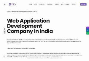 Web Application Development Company in india - Noviindus Technologies is the best web application development company in india.