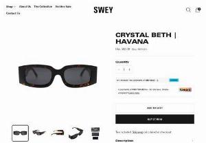 Buy Sunglasses for Men & Women Online | Havana Sunglasses – Swey Collective - Shop with our extensive selection of sunglasses for Men & Women in Dubai, UAE online. Find your perfect pair in Havana-inspired styles with CR 39 lenses & get 100% UV protection. Buy now and add a touch of sophistication to your look.