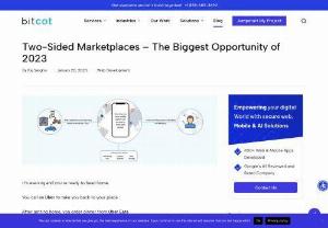 What is a Two Sided Marketplace - A two-sided marketplace is a platform that connects two distinct user groups, such as buyers and sellers, enabling them to transact goods, services, or information with each other.