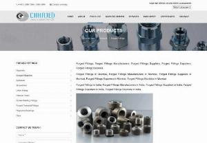 Forged Fittings - We offer an expansive scope of attachment weld and screwed fittings that guarantee smooth stream of fluid in mechanical channeling frameworks. These produced channel fittings are composed according to the customer's details and are fabricated utilizing most noteworthy nature of steel forgings, in this way high in execution and toughness.