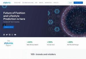 Stylumia - Stylumia, trend forecasting solution is a unique systemic fashion AI platform for demand sensing from design to consumer value chain