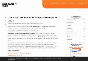 Discovering ChatGPT: Exploring 20+ Simple Facts in 2024 - Welcome to our fun journey into ChatGPT! ChatGPT is like a super smart friend you can talk to on the internet. It started making a big splash in December 2022, grabbing the attention of lots of people quickly. Here we will understand ChatGPT statistics.