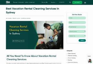 Vacation Rental Cleaning Services In Sydney - Ensure pristine cleanliness for your vacation rental property with our vacation rental cleaning services. From meticulous sanitization to spotless interiors, we specialize in maintaining an inviting atmosphere for your guests to enjoy. Hire our vacation rental cleaners for your short-term rental properties.