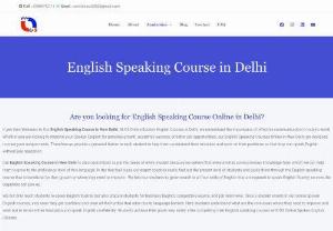 O3 Online Spoken English Classes - Speak English fluently with English Speaking Courses Online in Delhi and speak this language with confidence. Let the world know the talent you possess. English Speaking Course Online gives you the feeling of freedom from the hassle of traveling. So be a part of O3 Online Spoken English Courses and speak English fluently.