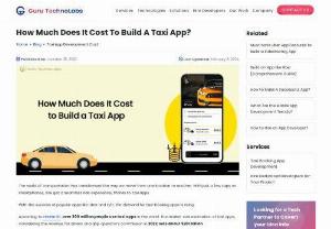 How Much Does It Cost To Build A Taxi App? - Discover the ins and outs of taxi app development costs in this guide. Here, we have discussed types, must-have components, and factors to help you plan your taxi app project efficiently.