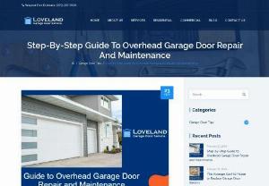 DIY Garage Door Repair and Maintenance - Step-by-Step Guide - Do you need to repair or maintain your garage door? This comprehensive guide teaches you how to inspect, adjust, and replace parts like cables, hinges, and springs. With these tips, you can keep your overhead garage door working smoothly.