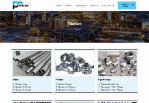 Titanium - PipingMart.ae offers premium titanium products, known for their exceptional strength-to-weight ratio and corrosion resistance. Perfect for aerospace and industrial applications, our titanium ensures reliable performance and longevity. Explore our selection now!