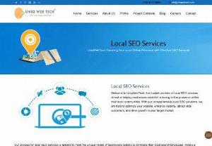 Best Local SEO Services in Chennai | SEO Agency - Welcome to UniqWebTech, the trusted provider of local SEO services aimed at helping businesses establish a strong online presence within their local communities. With our comprehensive local SEO solutions, we are here to optimize your website, enhance visibility, attract local customers, and drive growth in your target market.