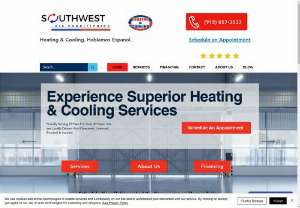 Southwest Air Conditioning - Upgrade Your Comfort With The Experts at Southwest Air Conditioning Company...Providing The El Paso, TX area with friendly, reliable, and high quality service for over 30 years. Give us a call at 915-857-3533! Financing available. Don't forget we offer FREE Estimates on any NEW Installations, including Refrigerated Air, Evaporative Coolers, Heaters, and Custom Duct Fabrications. Licensed, Bonded, Insured.