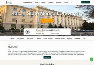 How much does Kazan State Medical University MBBS Cost? - Among the top universities in Russia is Kazan State Medical University. The primary reason for this medical university's fame is its foundational pedagogy. The use of cutting-edge medical technology and the rigorous learning process set it apart from others. This institution, which has 65 medical departments, is situated in the heart of Kazan. Of the top 10 medical universities in Russia, this one comes in at number three. Sixty-five hundred Indian students enroll each year thanks.