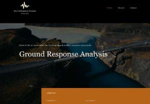 Ground Response Analysis - 1D/2D/3D ground response analysis, simplified and advanced liquefaction assessment and seismic slope stability assessment.