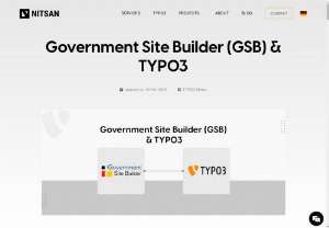 Government Site Builder (GSB) & TYPO3 - Discover the power of Government Site Builder (GSB) 11, fueled by TYPO3! 🚀 Empowering government agencies with robust, secure, and citizen-centric websites. Seamless transition, cost-effectiveness, and long-term stability.