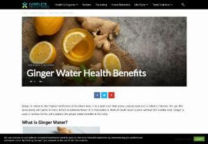Exploring the Healing Powers: Ginger Water Health Benefits - Ginger water boasts numerous health benefits, including aiding digestion, reducing inflammation, and boosting immunity. Its potent antioxidants and anti-inflammatory properties make it a soothing beverage for digestive discomfort and overall wellness. Regular consumption can invigorate the body and promote holistic health.
