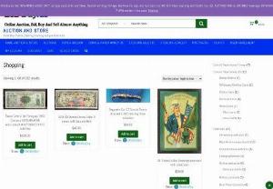 Auction and Store Silver Bullion, Sterling Silver and Vintage postcards - Online Auction and Store Bid Buy and Sell Almost Anything.