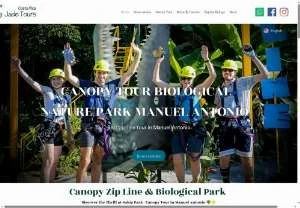 Screenshot of Canopy Zip Line Tour in Manuel Antonio