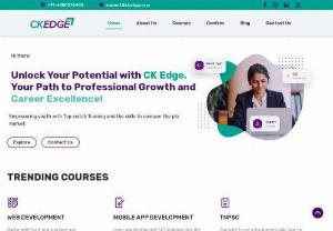Ck Edge: We provides a best professional courses - Join Ck Edges best professional courses