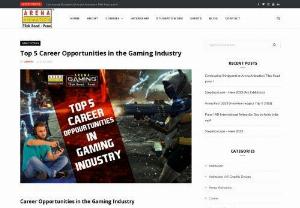 5 Career Opportunities in the Gaming Design Industry - Arena Animation Tilak Road - Explore the top 5 career opportunities in the dynamic and rapidly evolving Gaming Design industry. Explore exciting roles and paths for game enthusiasts.