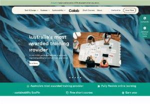 Colab Online Learning - Study online with Colab, Australia's most awarded training provider, and earn a nationally recognised qualification to fast track your career.