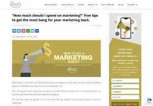 Get the most bang for your marketing buck | Levo - Maximize your marketing impact with these five simple tips from Levo. Discover how to allocate your budget wisely and achieve the best return on investment for your business.  