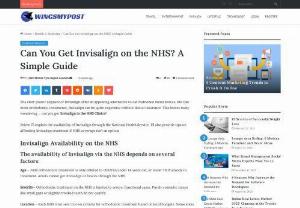 Can You Get Invisalign on the NHS? A Simple Guide - Below I&rsquo;ll explain the availability of Invisalign through the National Health Service. I&rsquo;ll also provide tips on affording Invisalign treatment if NHS coverage isn&rsquo;t an option.  Invisalign Availability on the NHS