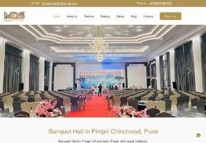 Banquet Hall in Pimpri Chinchwad, Pune | MDS Banquets & Lawns - Banquet Hall in Pimpri Chinchwad, Pune, with royal interiors. Elevate your celebrations at MDS Banquets & Lawns. Our banquet hall is ideal for weddings and events.