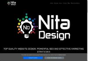 Nita Design - At Nita Design, we collaborate with you to create and customize websites that precisely align with your objectives and business aspirations. Our expertise extends to SEO, SEM, and SMM, ensuring a holistic approach to enhancing your online presence. With a focus on personalized services, our skilled team is dedicated to bringing your vision to life. Whether it's developing your website or optimizing your digital strategy, we're here to elevate your online journey.