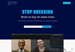 Jivi AI - Jivi is a game-changing AI sales assistant + coach made just for B2B sales pros to help them communicate better and close more sales.