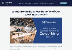 Coworking Space Benefits - A List Of Co-Working Space Benefits For Remote Workers, Commercial Office Spaces for Rent, Coworking Office Spaces Near Me, Fully Furnished Office Space Near Me, Managed Office Space Near Me, Office Space for Rent in Hyderabad, Office Spaces In Hyderabad, Office Spaces Near Me.  Increased Networking Opportunities The opportunity to socialize with a new individual is one of the most important advantages of collaboration. If you operate at home or in a remote office, you can deprive you...