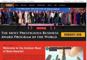 Arabian Best of Best Awards - The Arabian Best of Best Awards is a prestigious event that celebrates excellence and innovation in the Arabian business landscape.