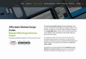 Website Design Services Dublin - Dublin Website Design to Grow Your Business Tired of being invisible online? Your Dublin business deserves a website that attracts customers, boosts sales, and dominates the competition. But many website design solutions are either expensive, cookie-cutter, or leave you struggling to manage your site. Affordable Websites Dublin solves all that.  We offer high-quality web design at competitive prices, tailored to your unique needs and business goals. Our websites are visually stunning,...