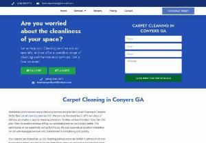Carpet cleaning services - Best Carpet Cleaners is committed to giving our valued customers in Conyers and the nearby places the best service possible.   We use the most up-to-date methods and tools, along with years of experience and a dedication to excellence, to make sure that your rugs look clean, fresh, and renewed. We can help you whether you have tough stains, deep-down dirt, or just need a monthly maintenance clean.  Our trained professionals know how to carefully and precisely clean even the dirtiest...