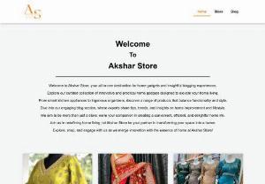 AksharStore - This website has Fashion & Gadget Blogs. If you want to buy Gadget, then this website for you.