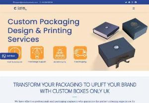 Custom Boxes Only UK | Custom Printed Boxes | Packaging Solution - Custom Boxes Only UK is the top-notch packaging company in UK. We are offer free custom design support, Free Shipping in UK, Luxury Quality of all your packaging solution in affordable prices. Order now.