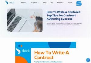 How To Write A Contract: Top Tips For Contract Authoring Success - Have you ever wondered how to create an accurate, professional, and appealing contract? To learn how to do so, we recommend reading these top tips to help.