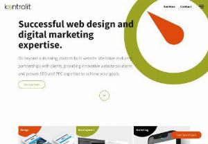 Kontrolit - Kontrolit is an experienced web design, development and digital marketing company based in Yeovil, Somerset. Customers are supported through every stage of a new website, from planning, design and development, to a successful launch and beyond.
