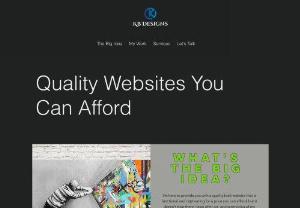 KB Designs - We specialize in quality built websites that you can afford. We are a digital marketing agency so we make sure your website is getting the traffic it deserves after it's built.