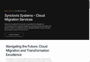 Screenshot of Cloud Migration Services for Businesses
