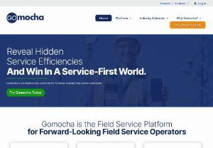 Gomocha - Gomocha is the solution to streamline and optimize your field service operations. The Field Service Management Platform & Mobile App gives your field service staff full access to a wide variety of customer, asset, employee, and task-related information.