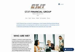 CTJT Financial Group - At CTJT Financial Group, we believe in empowering our clients to achieve their financial goals through personalized solutions and expert guidance. With over 20 years of experience in the industry, our team is dedicated to providing top-notch financial services tailored to your unique needs.