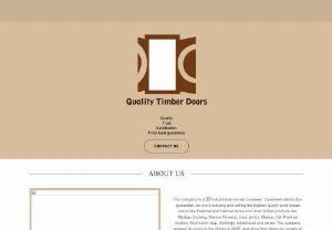 Quality Timber Doors - We are producing and supplying the highest quality solid timber doors like External and Internal doors and other timber products like Merbau Decking, Marine Plywood, Door jambs, Merbau Sill, Plant on mullion, Mushroom stop, Skirtings, Architraves and so on.