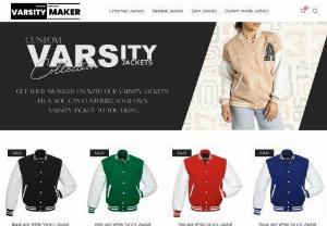 Varsity Maker - At Varsity Maker, we stand as a renowned online varsity jacket store in the United States, extending our reach worldwide. With branches across the USA, we take pride in delivering our exceptional jackets to customers around the globe. Our collaborative team at Varsity Maker is dedicated to distributing high-quality work, fostering a shared commitment to growth. Our mission is clear: to offer authentic varsity jackets to all our customers, accompanied by the added perk of free global...