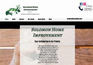Solomon Home Improvement - Based in Northern Virginia, Our company specializes in delivering top-notch handyman, landscaping and junk removal services. Our team of skilled professionals is committed to providing exceptional services and workmanship, ensuring your home or business exceed your expectations.