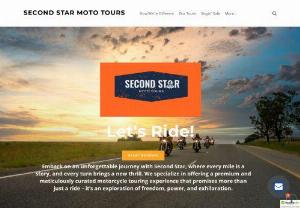 Second Star Moto Tours - Welcome to Second Star Moto Tours – The Essence of Premium Motorcycle Adventures. Embark on an unforgettable journey with Second Star, where every mile is a story, and every turn brings a new thrill. We specialize in offering a premium and meticulously curated motorcycle touring experience that promises more than just a ride – it’s an exploration of freedom, power, and exhilaration.