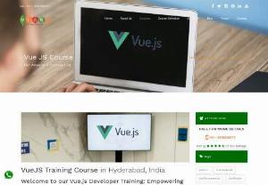 Best  VueJS Training Institute In Hyderabad - MeanJS Training Institute is the best training institute for Vue JS training in Hyderabad, which provides the simplest real-time project-based training through online/classroom sessions by the best professionals. After each session, you can get tasks based on the topic. In a task-based approach, learners learn by doing. Task activities are usually rich in development, involving a wide variety of development areas, as well as all the skills.