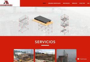 Anderson constructions of Colombia - Rental of certified multidirectional scaffolding, rental of construction equipment, rental of forms, training in the assembly of certified scaffolding