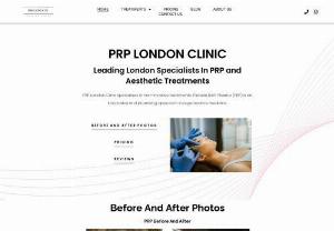 PRP London Clinic - At PRP London Clinic, patients can experience cutting-edge PRP treatments that cater to their specific needs. The clinic stands out as a beacon of excellence in providing top-notch PRP treatments in the heart of London. With a team of skilled professionals and state-of-the-art technology, PRP London Clinic offers personalized treatment plans tailored to each individual. Whether it's hair restoration, skin rejuvenation, or joint pain management, patients can trust that they are...