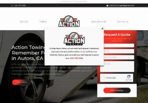 towing services aurora co - Action Towing LLC is a trusted company offering roadside help and towing services in Aurora, CO. Call (720) 737-9118 for assistance.