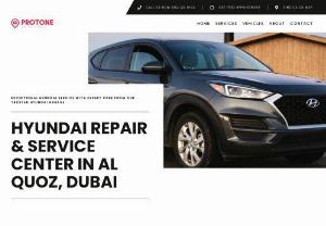 HYUNDAI REPAIR DUBAI - Looking for a reliable and affordable Hyundai service center in Dubai? As a Hyundai owner, you understand that a quality vehicle demands quality service. Protone Auto Care offers the highest quality service and repair of Hyundai vehicles in Dubai, Al Quoz area. From the moment you walk through our door until you leave satisfied with the results, our team strives to supply only the best service to both you and your vehicle.